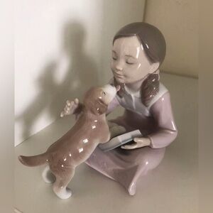 Rare Retired Lladro  “Don’t Be Impatient” - Porcelain Figurine